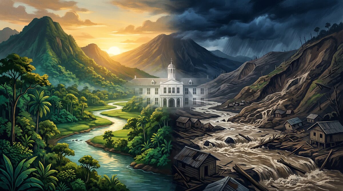 Bencana Sumatera, Romantisme Kolonial