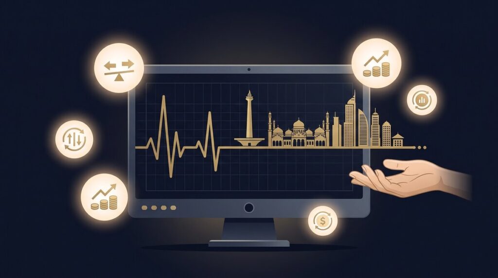Infografis: menjaga homeostasis ekonomi sambil menenangkan kegelisahan publik melalui komunikasi politik
