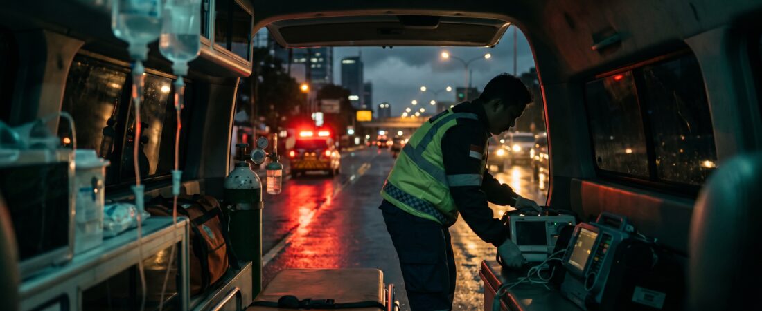 Indonesia Tidak Punya Paramedik(c), Siapa di Ambulans?
