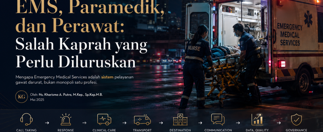 EMS, Paramedik, dan Perawat: Salah Kaprah yang Perlu Diluruskan | AksaraKG