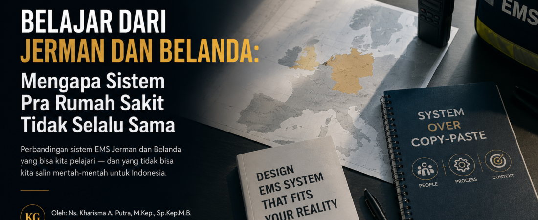 Belajar dari Jerman dan Belanda: Mengapa Sistem Pra Rumah Sakit Tidak Selalu Sama